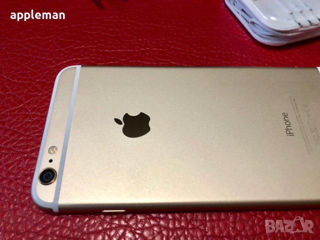 Apple iPhone 6 Plus 16Gb Gold Фабрично отключен златен, снимка 6 - Apple iPhone - 30697433