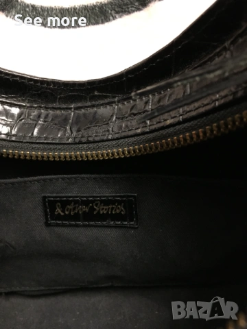 & Other Stories мини чанта естествена кожа, снимка 11 - Чанти - 53373737