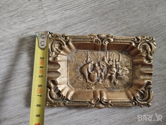 стар месингов пепелник, снимка 2 - Други ценни предмети - 41350361