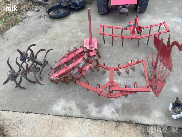 Мотокултиватор с инвентар, снимка 6 - Селскостопанска техника - 46030383