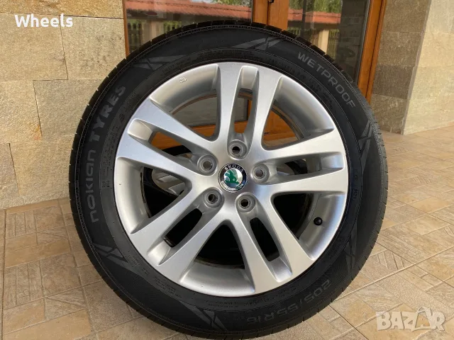 16" 5x112 Skoda Draconis Original , снимка 7 - Гуми и джанти - 56244652