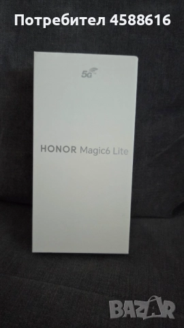 Телефон Honor  Magic6 Lite 5 G, 256 Gb, снимка 4 - Huawei - 51641150