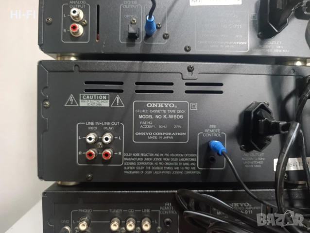 onkyo set, снимка 7 - Аудиосистеми - 52025370
