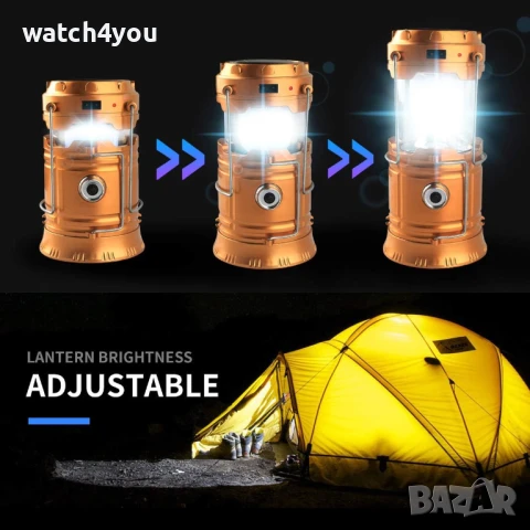 НОВ LED ФЕНЕР POLICE СЪС ZOOM.ФЕНЕРИ С USB КАБЕЛ. ДЖОБНО ФЕНЕРЧЕ СОЛАРНА LED ЛАМПА. КЪМПИНГ ФЕНЕР., снимка 18 - Къмпинг осветление - 40805612