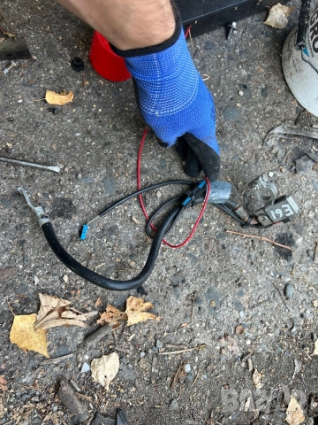 клема BMW E60 E61 минусова IBS  6947498, снимка 2 - Части - 52944723