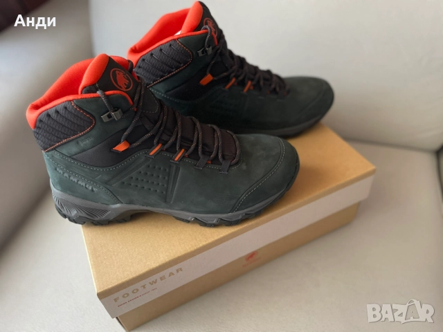 Mammut Mercury IV Mid Gtx GORE-TEX Мъжки туристически обувки, 44 EU, снимка 12 - Мъжки боти - 51861606