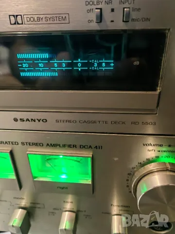 Saniyo дек RD-5503 и Усилвател DCA-411, снимка 9 - Декове - 49241467