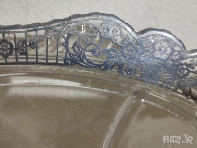 Кристален съд за сосове, снимка 3 - Други ценни предмети - 44312260