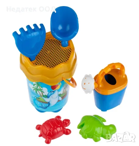  Комплект пластмасови играчки за плаж, 5 бр. 
