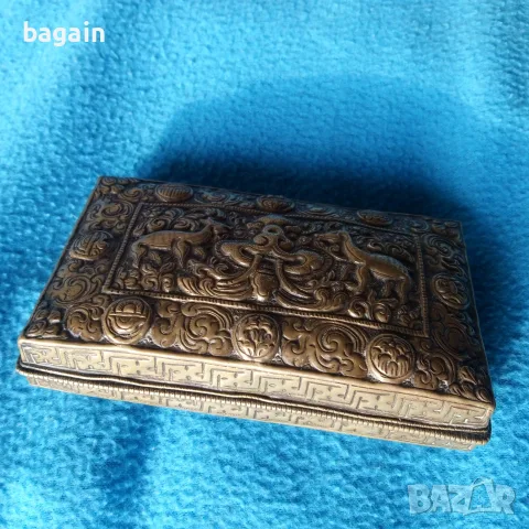 Свастика, кутия, Тибет. 19-ти век., снимка 3 - Антикварни и старинни предмети - 56187957