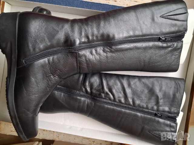 Дамски ботуши - естествена кожа, снимка 4 - Дамски ботуши - 52323296