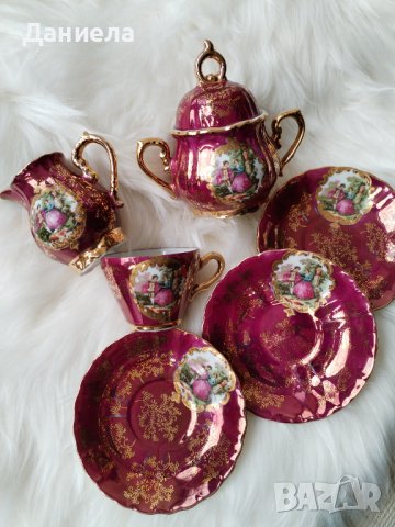 Бароков сервиз с "Ромео и Жулиета", снимка 2 - Сервизи - 44237586