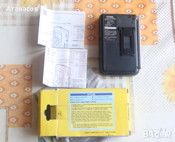Малък джобен телевизор Casio LCD-Color Television, снимка 11 - Телевизори - 52434672