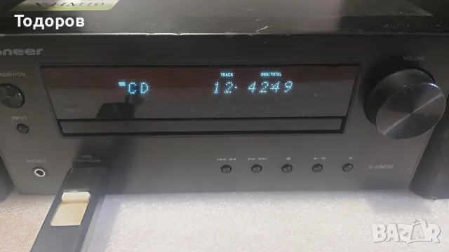 Pioneer X-HM10-K CD Receiver System USB/MP3/CD/FM/AUX/Phones, снимка 4 - Аудиосистеми - 56335588