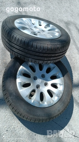 Гуми и ляти алуминиеви джанти/185-65-15/ Ситроен, Пежо, Рено , снимка 8 - Гуми и джанти - 52055024
