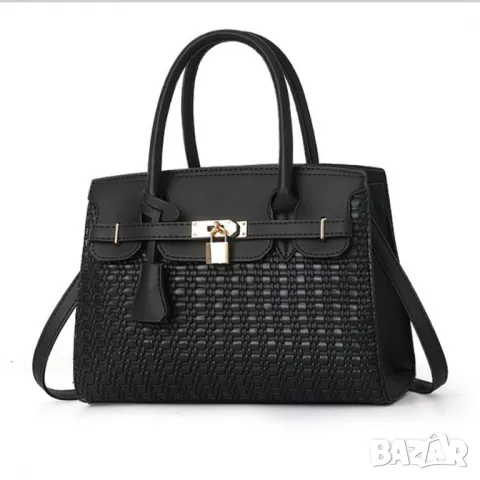 Дамска чанта Kailey Black, снимка 16 - Чанти - 47924329