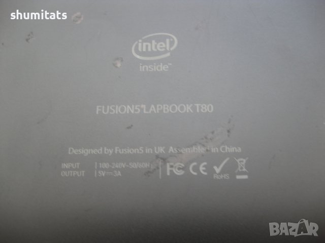 Fusion5 Lapbook T80 13,3 30pin IPS FHD лаптоп с тъчскреен за ремонт/части, снимка 6 - Лаптопи за работа - 39986443