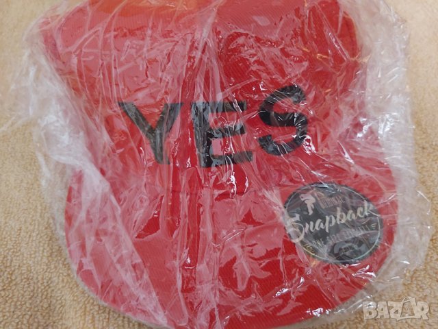 ЗА БОГА БРАТЯ КУПУВАЙТЕ Шапка Snapback YES, снимка 2 - Шапки - 33933948