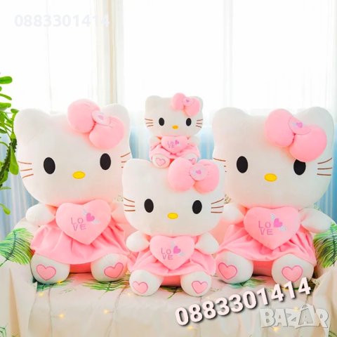 Hello Kitty Плюшено коте 35см Хело Кити , снимка 3 - Плюшени играчки - 42059761