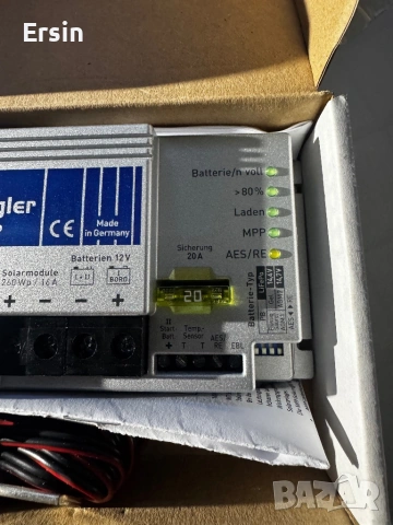 Büttner Elektronik MT-MPP 260 соларен контролер за зареждане, 260W  (Чисто нов) , снимка 3 - Друга електроника - 53460072