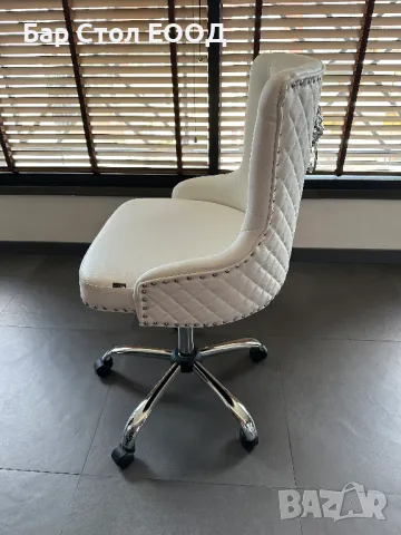 Стол на колелца Lyon с 24 м гаранция и безплатна доставка до офис, снимка 9 - Столове - 41506618