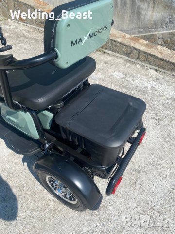 Електрическа триместна триколка X1 1800W/48V/20Ah Сива, снимка 5 - Мотоциклети и мототехника - 39295050