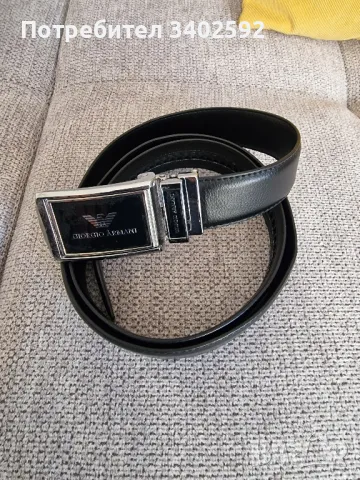 Автоматичен кожен колан Armani , снимка 5 - Колани - 49821086