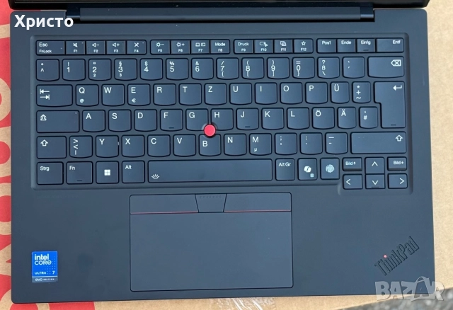 ПЕРФЕКТЕН!!! Лаптоп Lenovo ThinkPad X1 Carbon Gen 13 – Ultra 7, 32GB RAM, 1TB, Touch , снимка 7 - Лаптопи за работа - 52795236