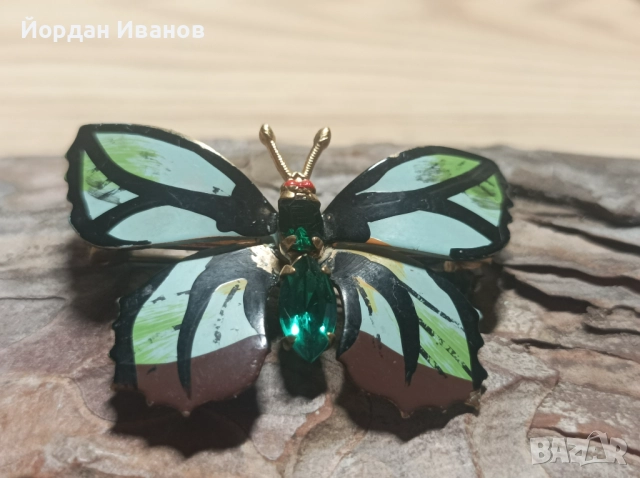 Старинни чешки брошки, снимка 3 - Други - 52917240