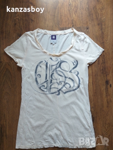 g-star - страхотна дамска тениска, снимка 4 - Тениски - 36050140