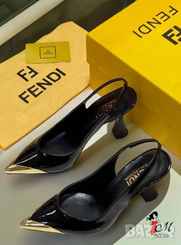 обувки на ток fendi , снимка 2 - Дамски ежедневни обувки - 51042496