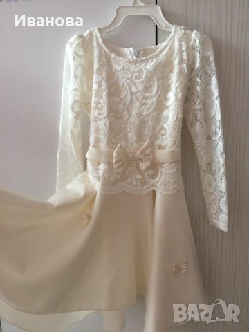 Рокля, размер 116, снимка 14 - Детски рокли и поли - 41522153