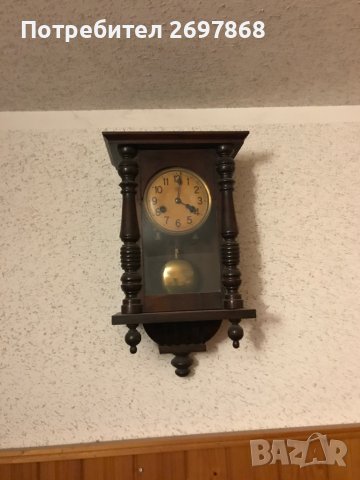 Старинен стенен часовник JUNGHANS, снимка 1 - Антикварни и старинни предмети - 41693876