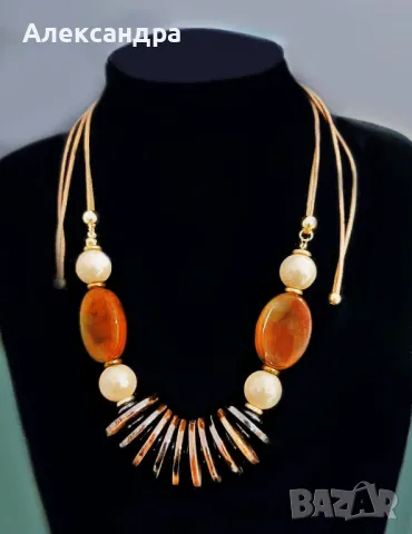 Чудеснo дамскo колие, снимка 6 - Колиета, медальони, синджири - 13002158