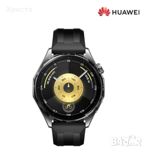 НОВ!!! Huawei Watch GT 6, 46MM, Black Stainless Steel Case
