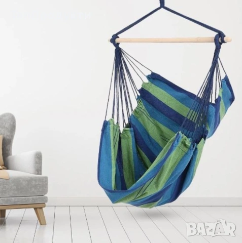 ПРОМОЦИЯ  - Голям хамак с въжета. Издръжливост до 150 кг