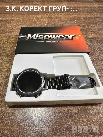 Смарт часовник Misowear AK118 – стилен и модерен, снимка 2 - Смарт часовници - 55728128