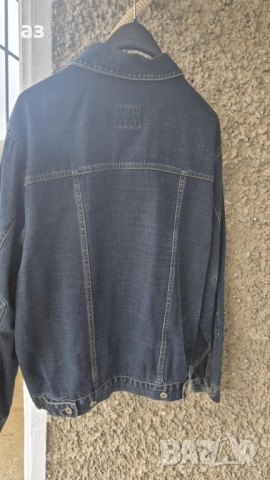 Дънково яке L размер, снимка 5 - Якета - 52414549