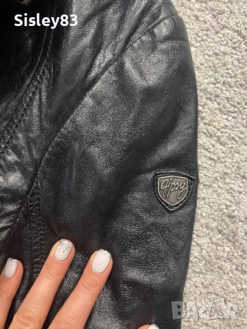 Gipsy, 100% естествена кожа дълго яке, снимка 13 - Якета - 52950839