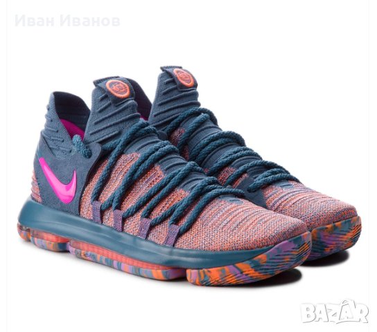 Оригинални маратонки  Nike KD 10 All-Star (2018) номер 43,5-44, снимка 5 - Маратонки - 42238833