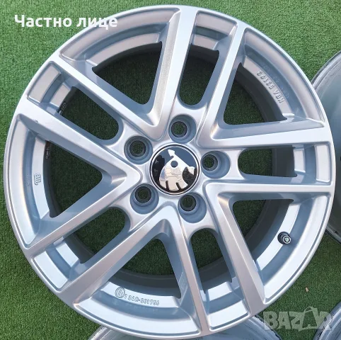 Продавам 4бр 16-ки джанти за Шкода Октавия, Супърб, Йети, Карок , снимка 3 - Гуми и джанти - 55921652