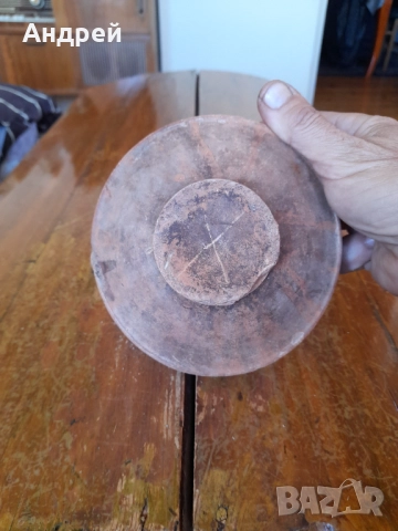 Стара керамична паница #16, снимка 6 - Други ценни предмети - 52850922