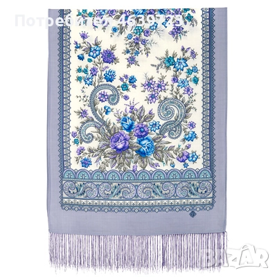 Руски Шалове Оригинални, снимка 10 - Шалове - 52264723