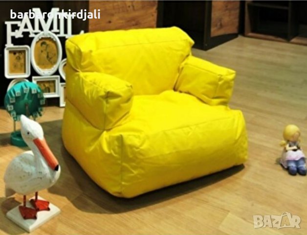Барбарон пуф фотьойл РЕЛАКС, снимка 2 - Столове - 34616771
