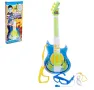 Детска китара със светещи очила и микрофон, снимка 1