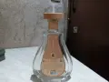 Красиво стъклено шише от ракия отлежала Аламбик като ново, снимка 5