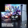 Нов RGB безжичен контролер за PS5 с макро и турбо функции Геймпад PC, снимка 2