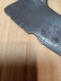 Соц Стар Ръчно Кован Дърводелски Инструмент Брадва Кривица. НОМЕР 503., снимка 6