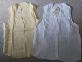 Нови ленени ризи без ръкав Манго М и Л, снимка 1 - Ризи - 41018385