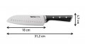Азиатски нож Santoku Tefal Ingenio Ice Force 18 сm / Тефал , снимка 8